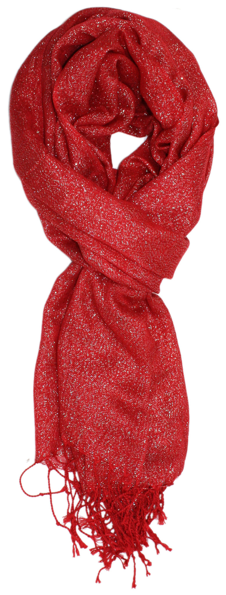 Metallic wrap hot sale scarf